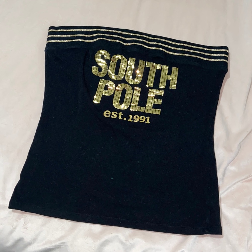 South Pole Bandeau top